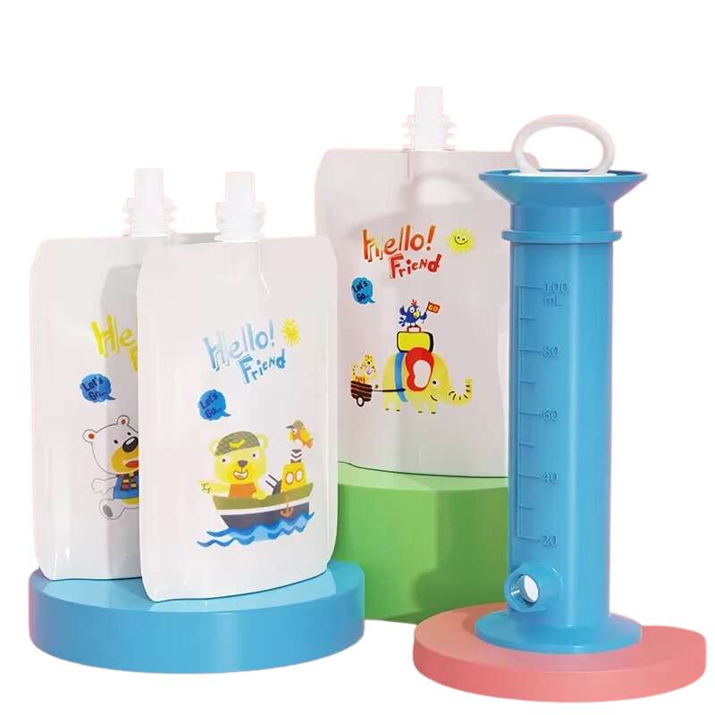 Reusable Squeeze & Fill Baby Pouch Maker System