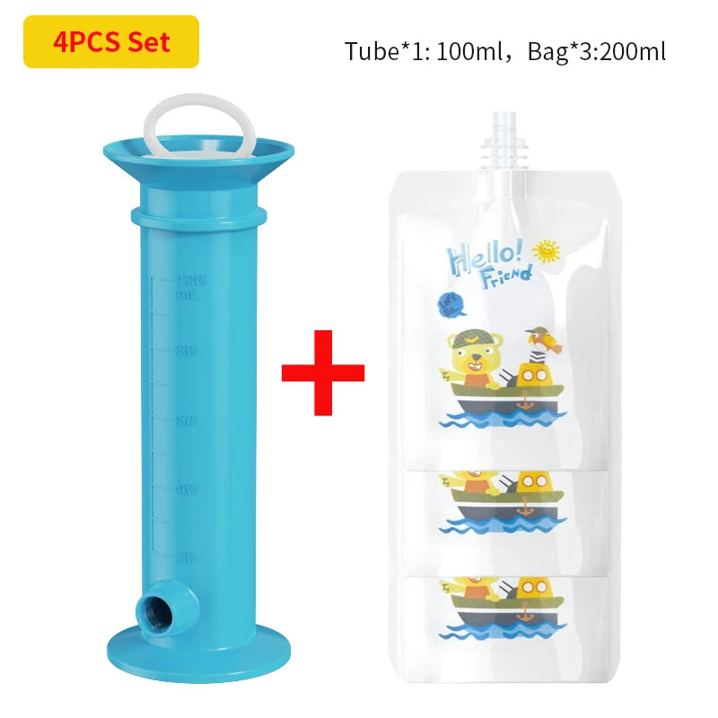 Reusable Squeeze & Fill Baby Pouch Maker System