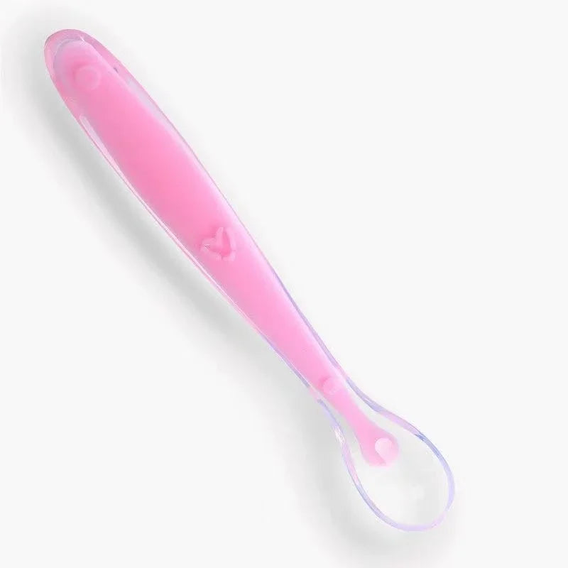 Baby Soft Silicone Spoon with Storage Box