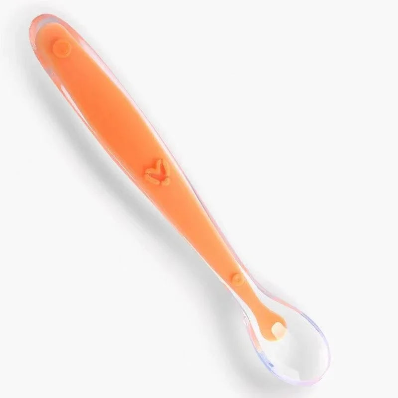 Baby Soft Silicone Spoon with Storage Box